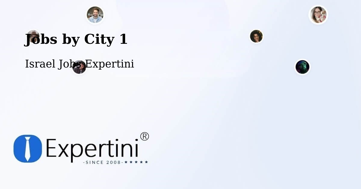 City Jobs in Israel - Expertini