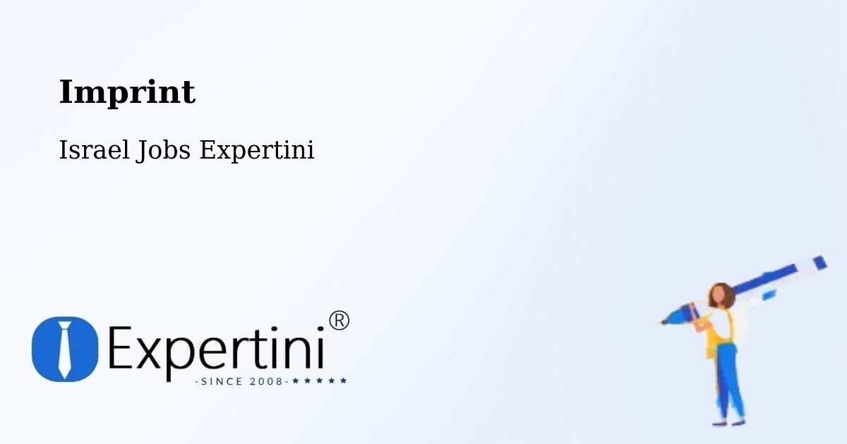 Imprint – Migdal Ha‘Emeq - Israel Jobs Expertini